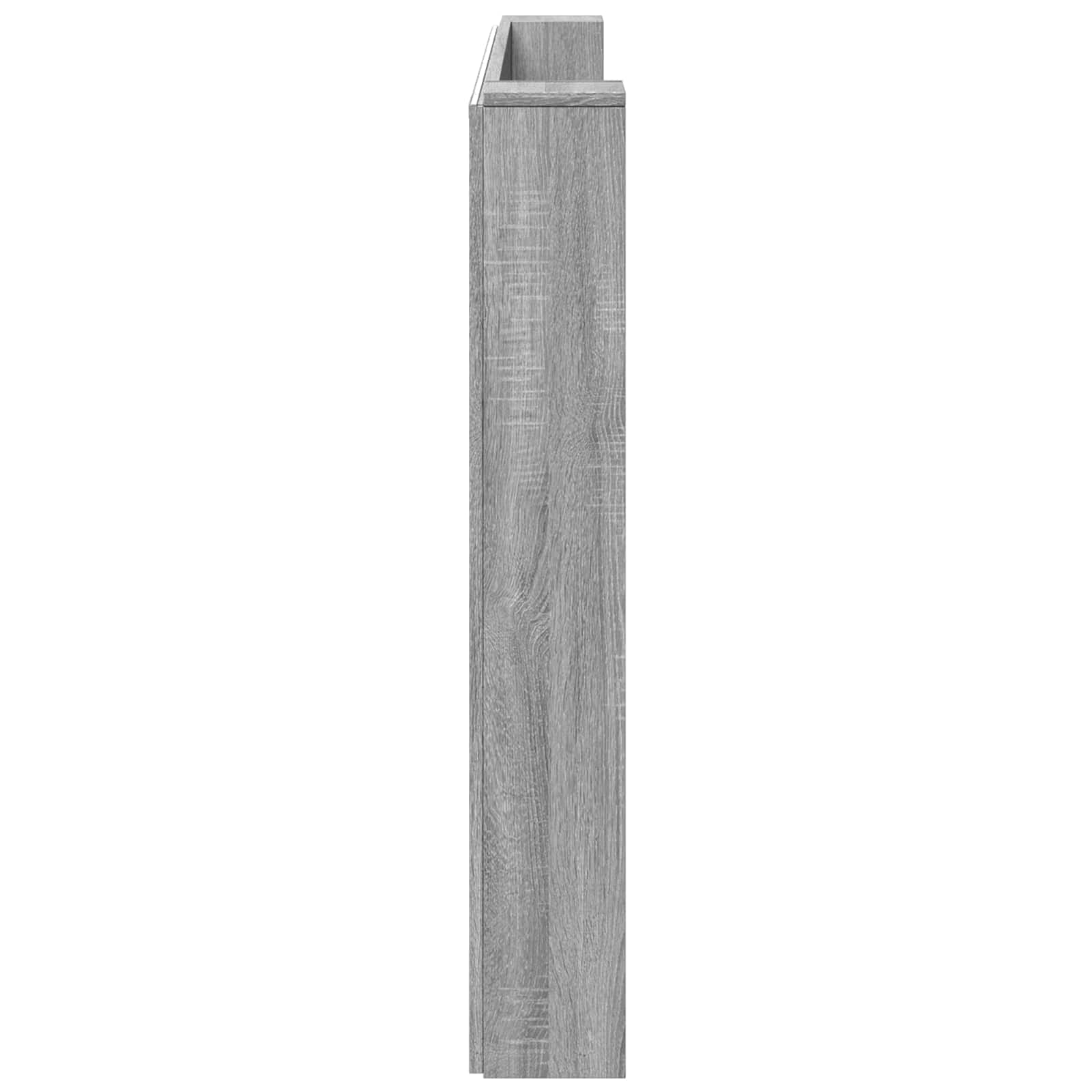 Hoofdbord Grijs Sonoma 180 x 16,5 x 103,5 cm Bewerkt hout