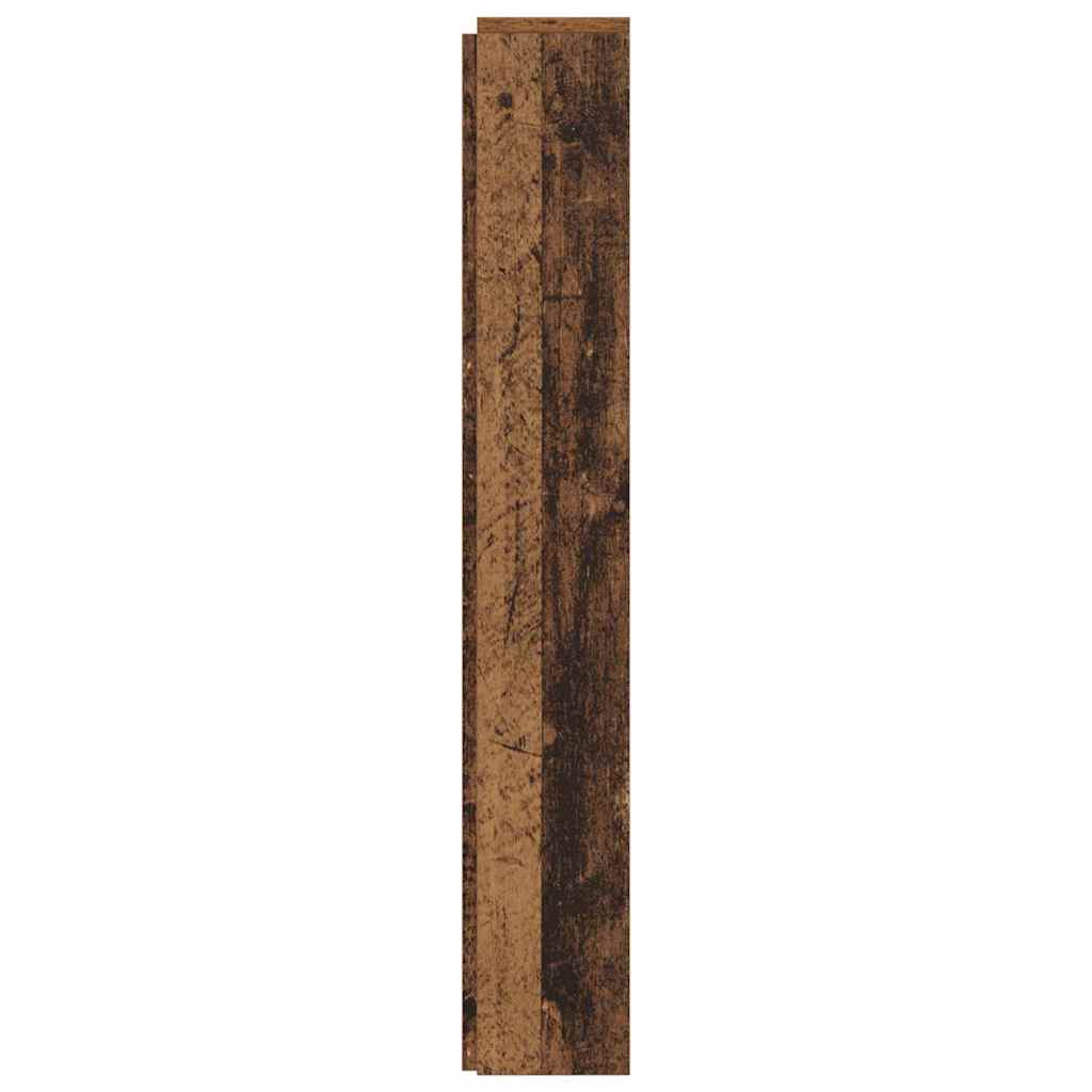 Hoofdbord met plank Oudhout 180 x 17 x 104,5 cm Bewerkt hout