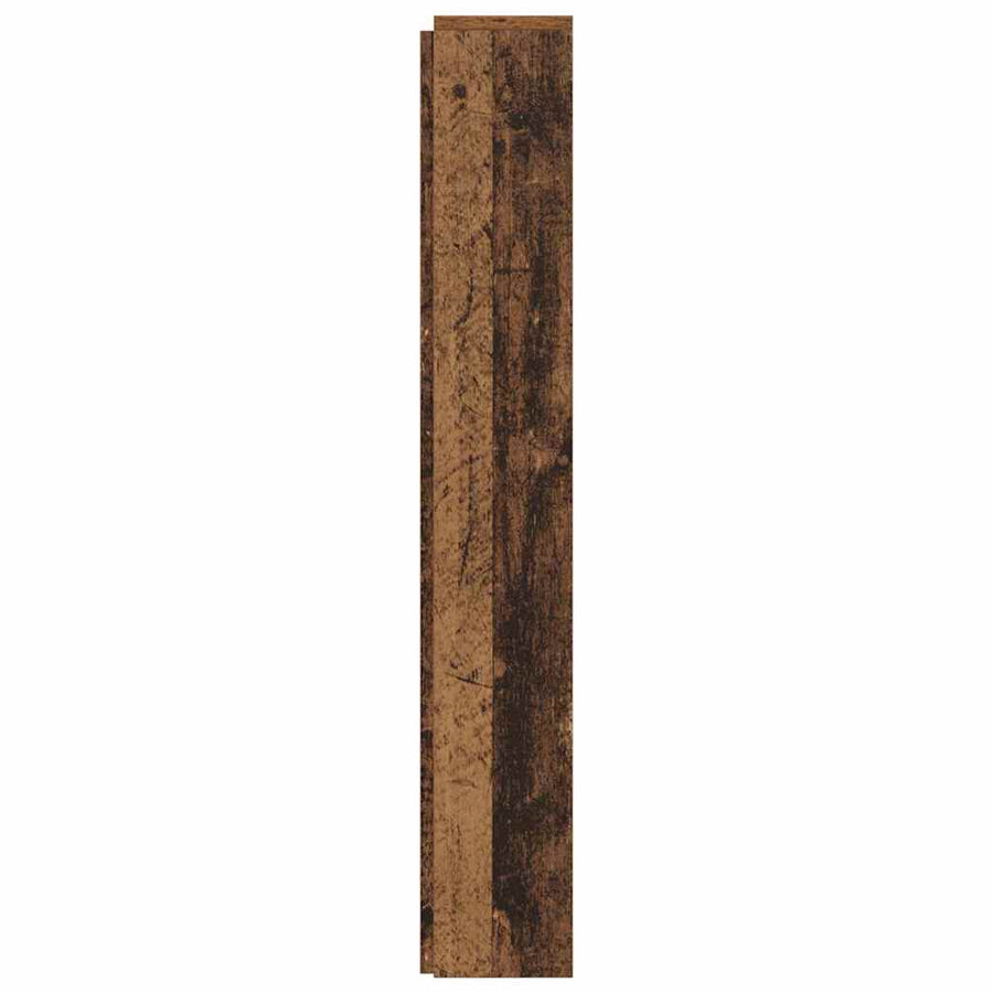 Hoofdbord met plank Oudhout 180 x 17 x 104,5 cm Bewerkt hout