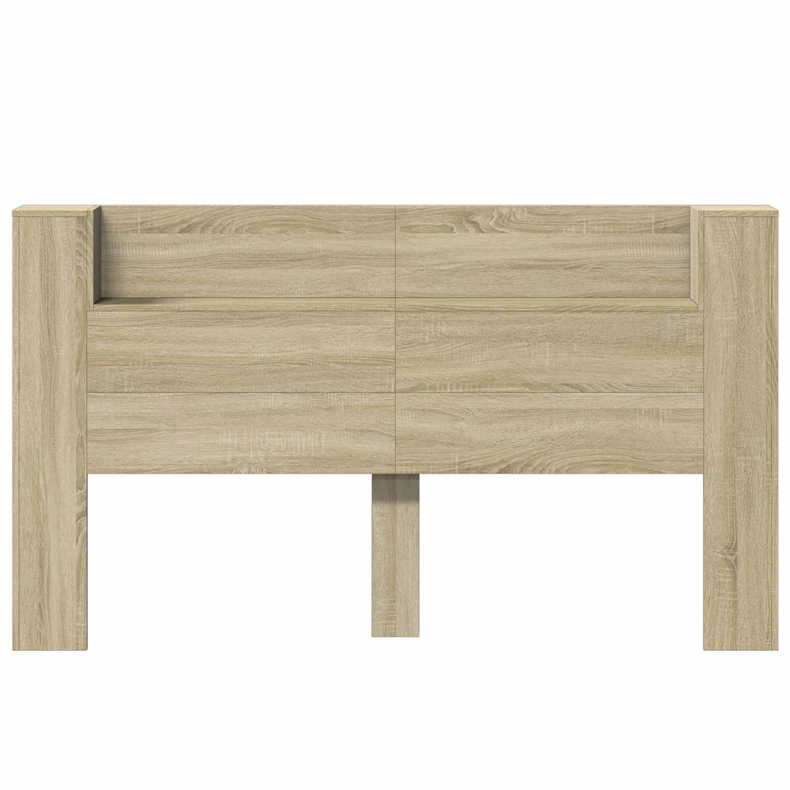 Hoofdbord Sonoma Eiken 180 x 16,5 x 103,5 cm Bewerkt hout