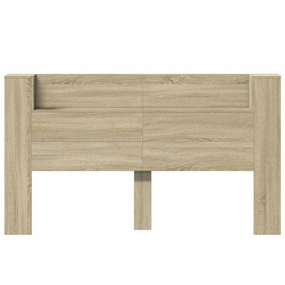 Hoofdbord Sonoma Eiken 180 x 16,5 x 103,5 cm Bewerkt hout