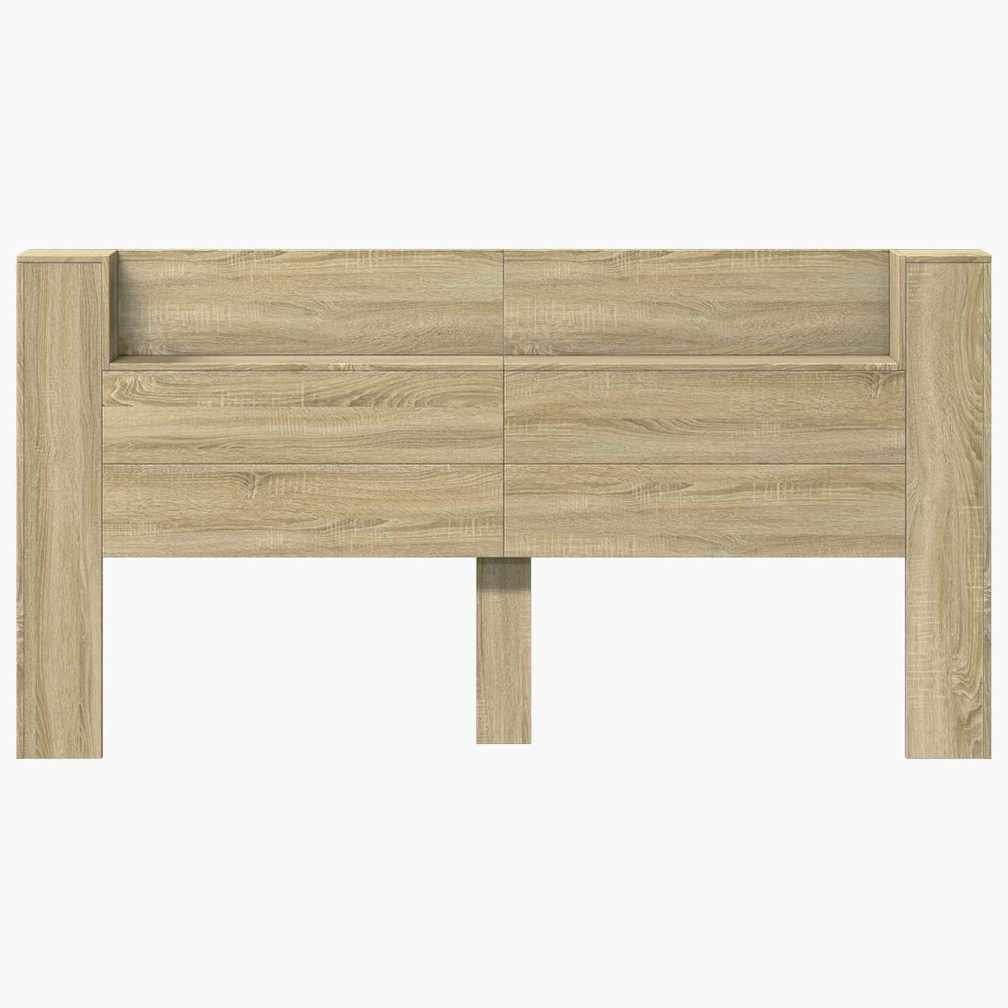 Hoofdbord Sonoma Eiken 200 x 16,5 x 103,5 cm Bewerkt hout