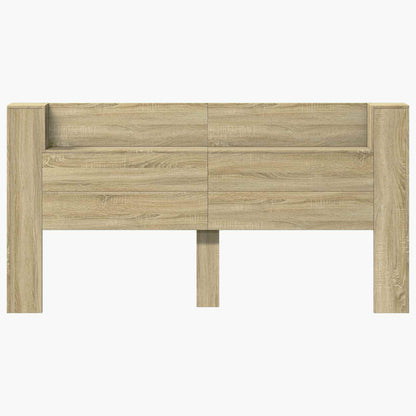 Hoofdbord Sonoma Eiken 200 x 16,5 x 103,5 cm Bewerkt hout