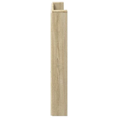 Hoofdbord Sonoma Eiken 200 x 16,5 x 103,5 cm Bewerkt hout