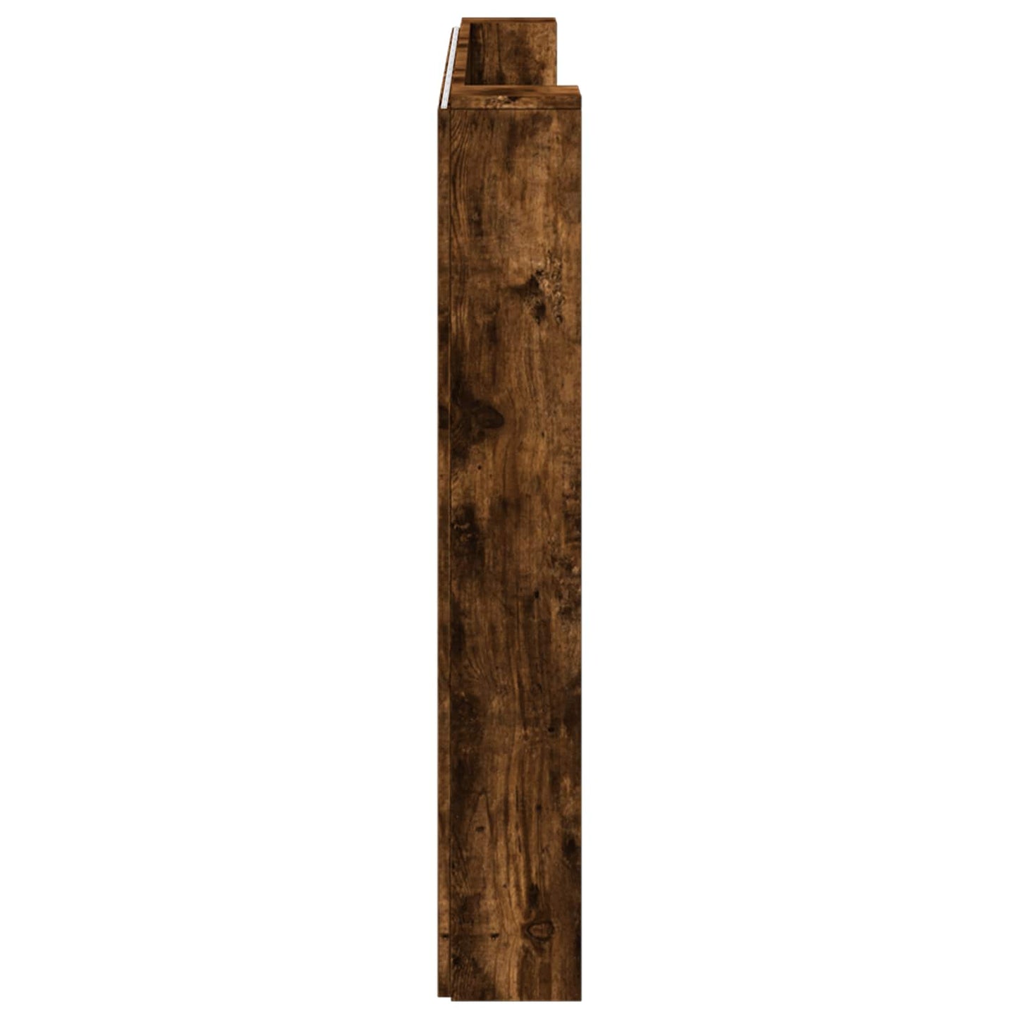Hoofdbord Gerookt eiken 200 x 16,5 x 103,5 cm Bewerkt hout