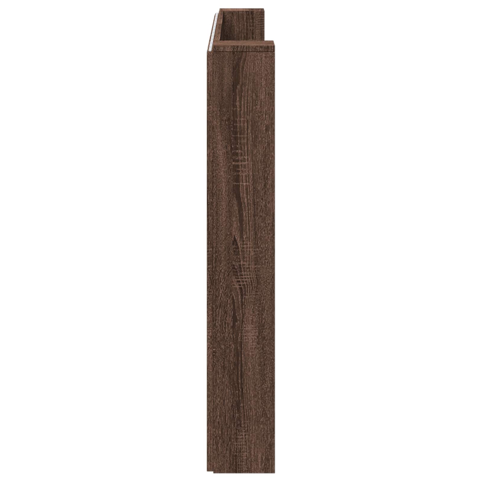 Hoofdbord Bruin Eiken 200 x 16,5 x 103,5 cm Bewerkt hout