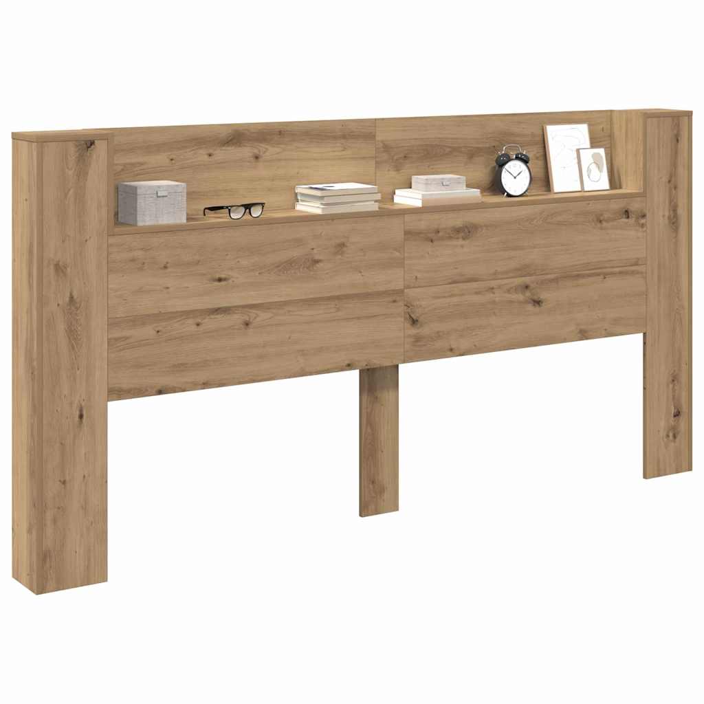 Hoofdeinde kas Artisan Eiken 120 x 15 x 103.5 cm Bewerkt hout