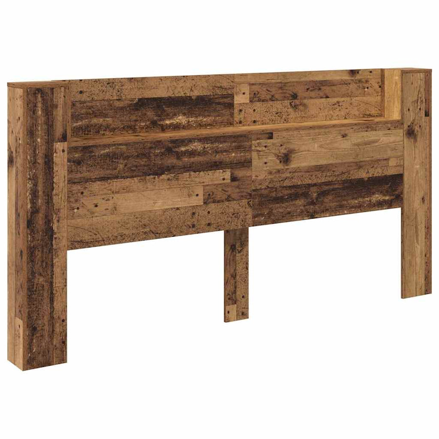 Hoofdeinde kas Oud Hout 120 x 15 x 103.5 cm Bewerkt hout