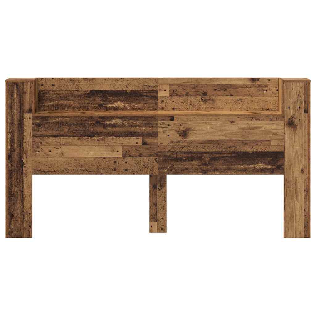 Hoofdeinde kas Oud Hout 120 x 15 x 103.5 cm Bewerkt hout