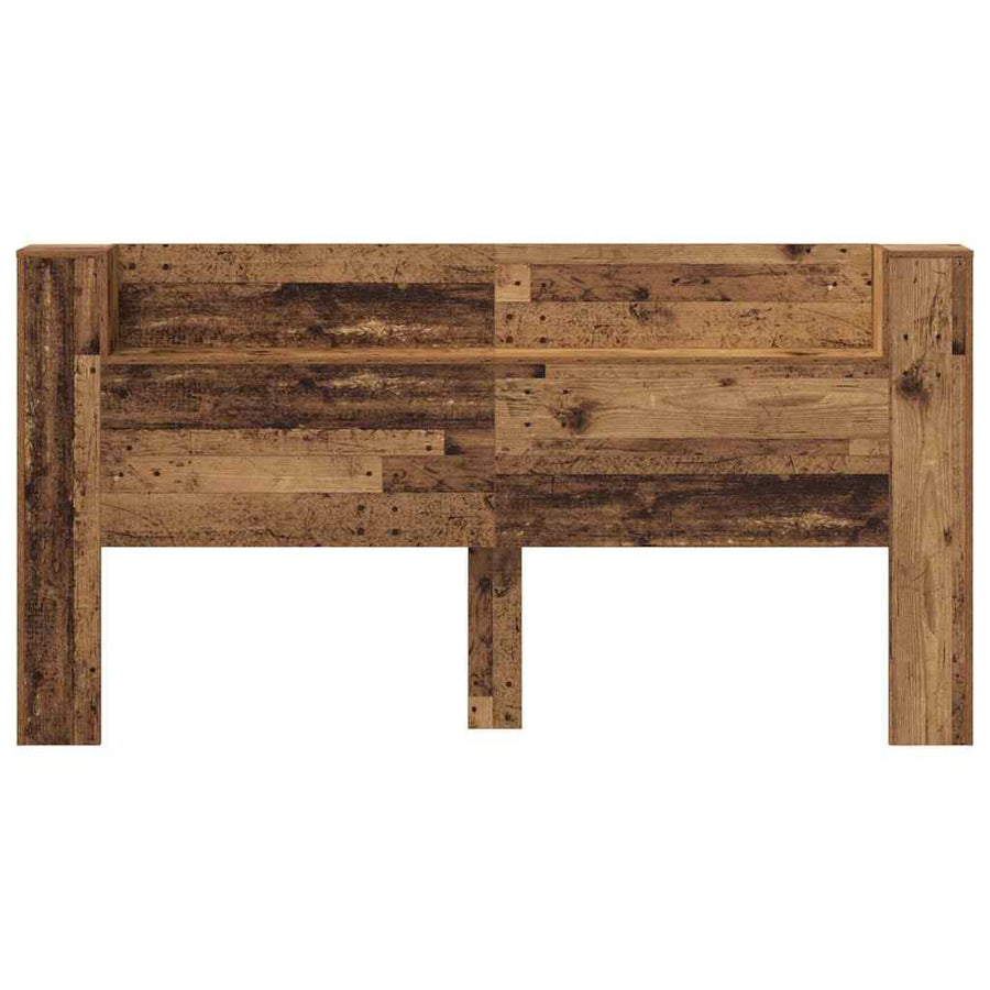 Hoofdeinde kas Oud Hout 120 x 15 x 103.5 cm Bewerkt hout