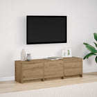 TV cabinet with LEDs with drawer Sonoma oak 140 x 34 x 40 cm