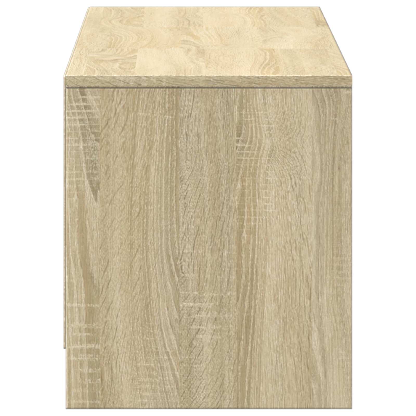 TV-kast met LED met LED met lade Sonoma Eiken 140 x 34 x 40 cm