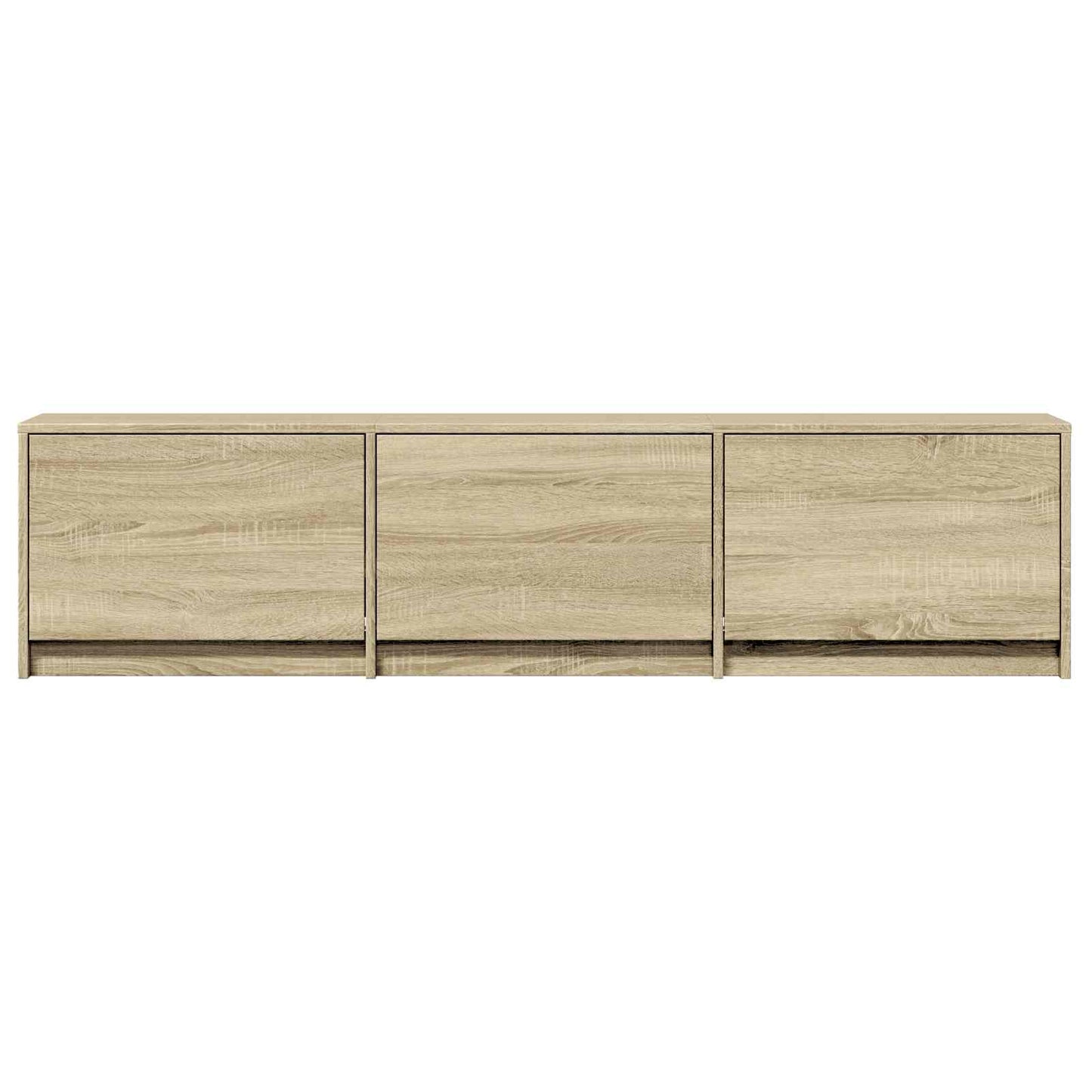 TV-kast met LED met LED met lade Sonoma Eiken 165 x 34 x 40 cm