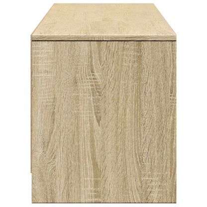 TV-kast met LED met LED met lade Sonoma Eiken 165 x 34 x 40 cm
