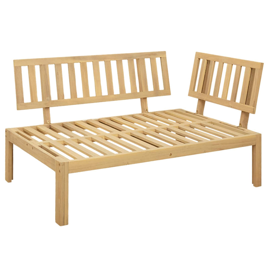 Garden Pallet Sofa Units 2 Stuk Lichtbruin en Crème Wit