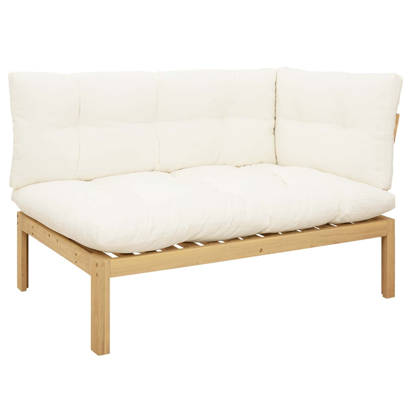 6 Stuk Garden Pallet Sofa Units Massief Acaciahout Licht Bruin