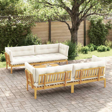 5 Stuk Garden Pallet Sofa Units Massief Acaciahout Licht Bruin