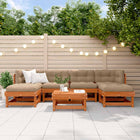 Tuin loungeset massief grenenhout 244x121,5x62 cm