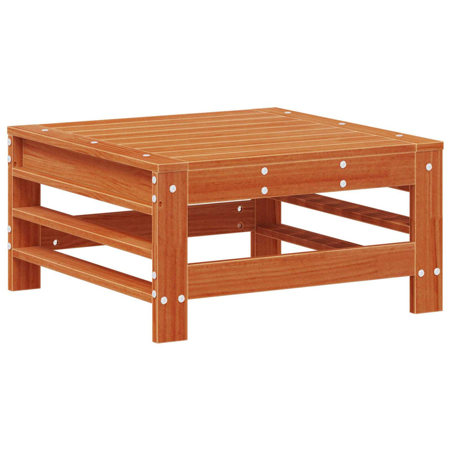 Tuin loungeset 5 pcs Waskleur Bruin Massief grenenhout