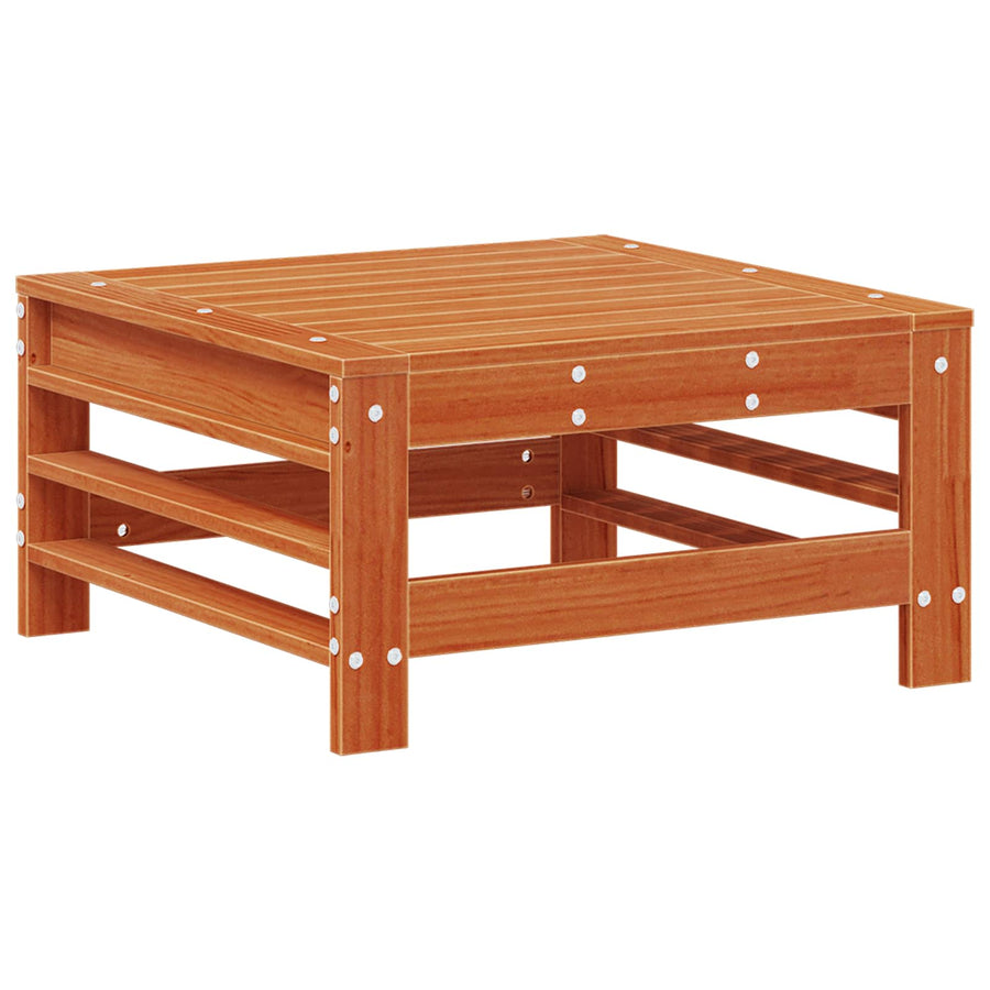 Tuin loungeset 5 pcs Wasbruin Massief grenenhout