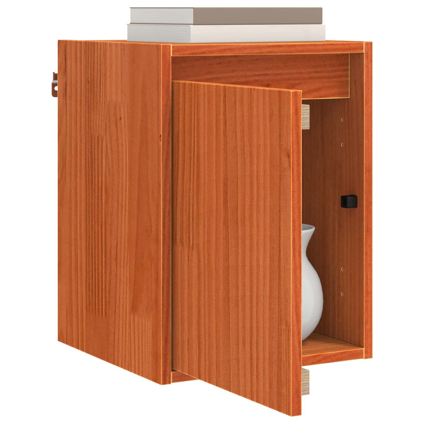 Wandkast 2 pcs Wasbruin 30 x 30 x 40 cm Massief grenenhout