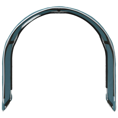Bedtunnel 2 pcs Lichtblauw 211 x 52,5 x 2 cm Polyester
