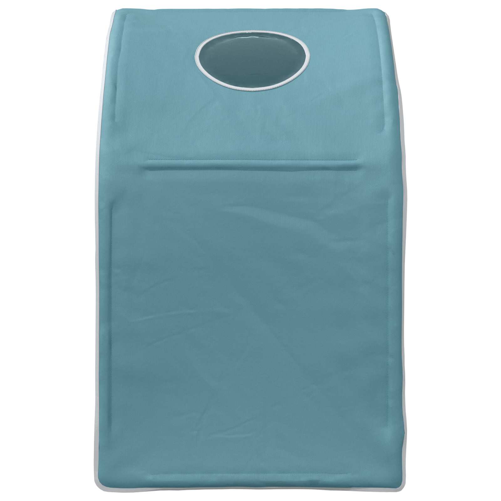Bedtunnel 2 pcs Lichtblauw 211 x 52,5 x 2 cm Polyester