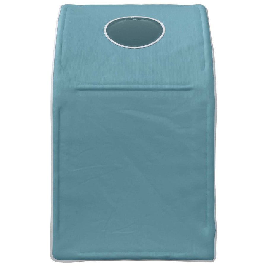 Bedtunnel 2 pcs Lichtblauw 211 x 52,5 x 2 cm Polyester