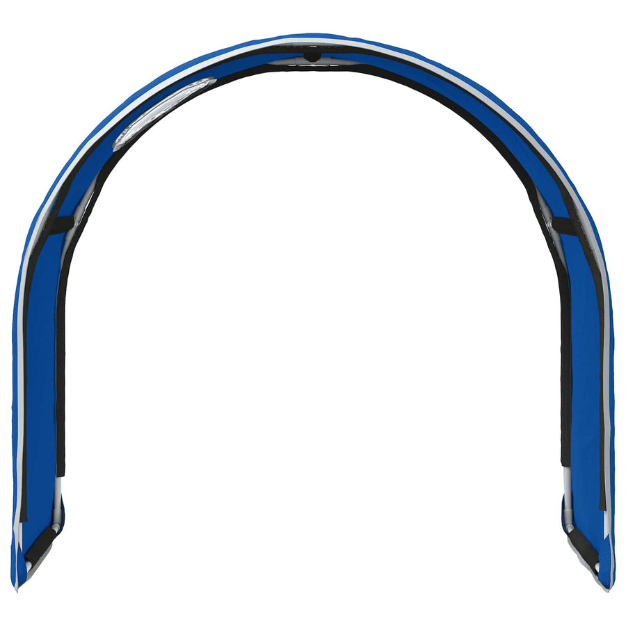 Bedtunnel 2 pcs Blauw 211 x 52,5 x 2 cm Polyester