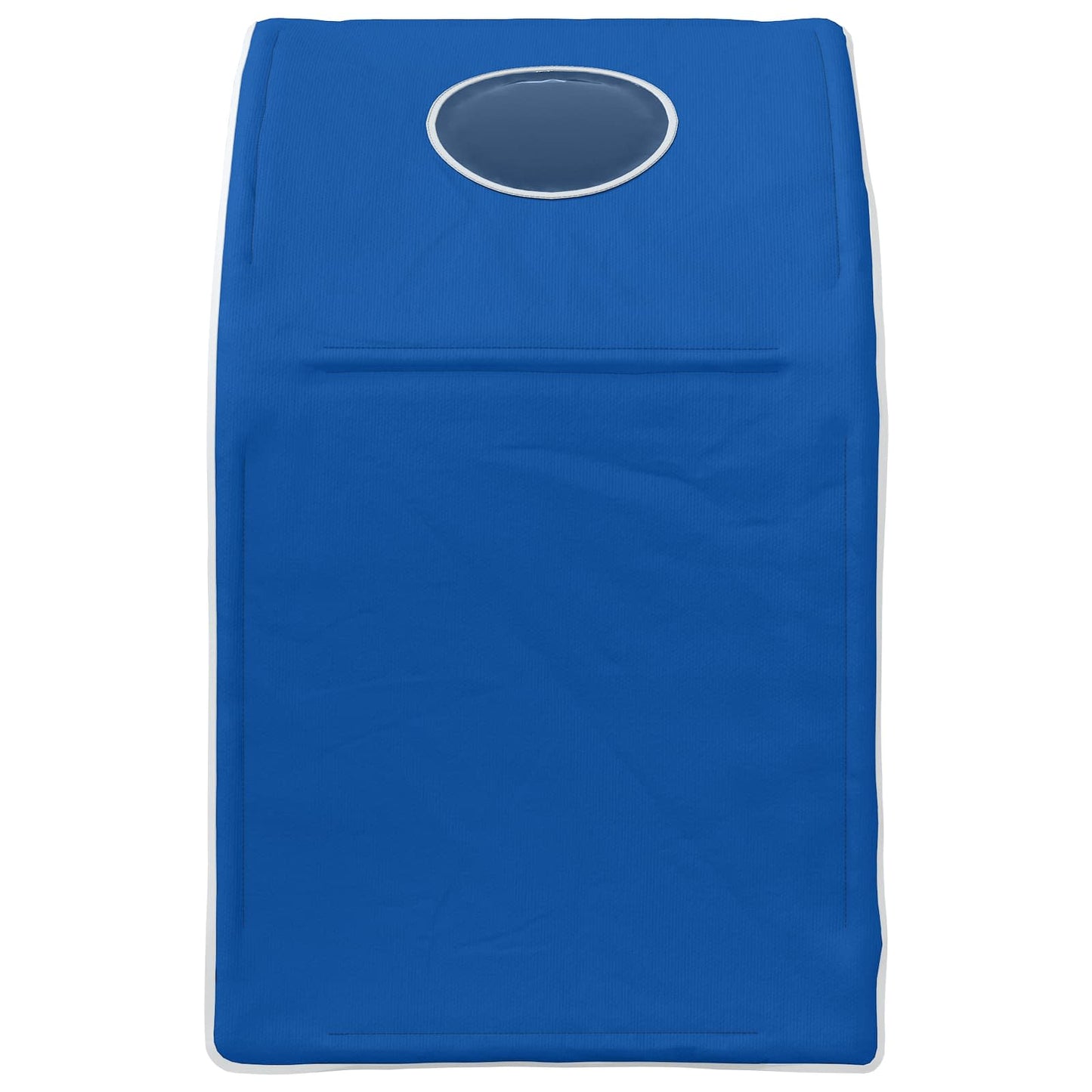 Bedtunnel 2 pcs Blauw 211 x 52,5 x 2 cm Polyester