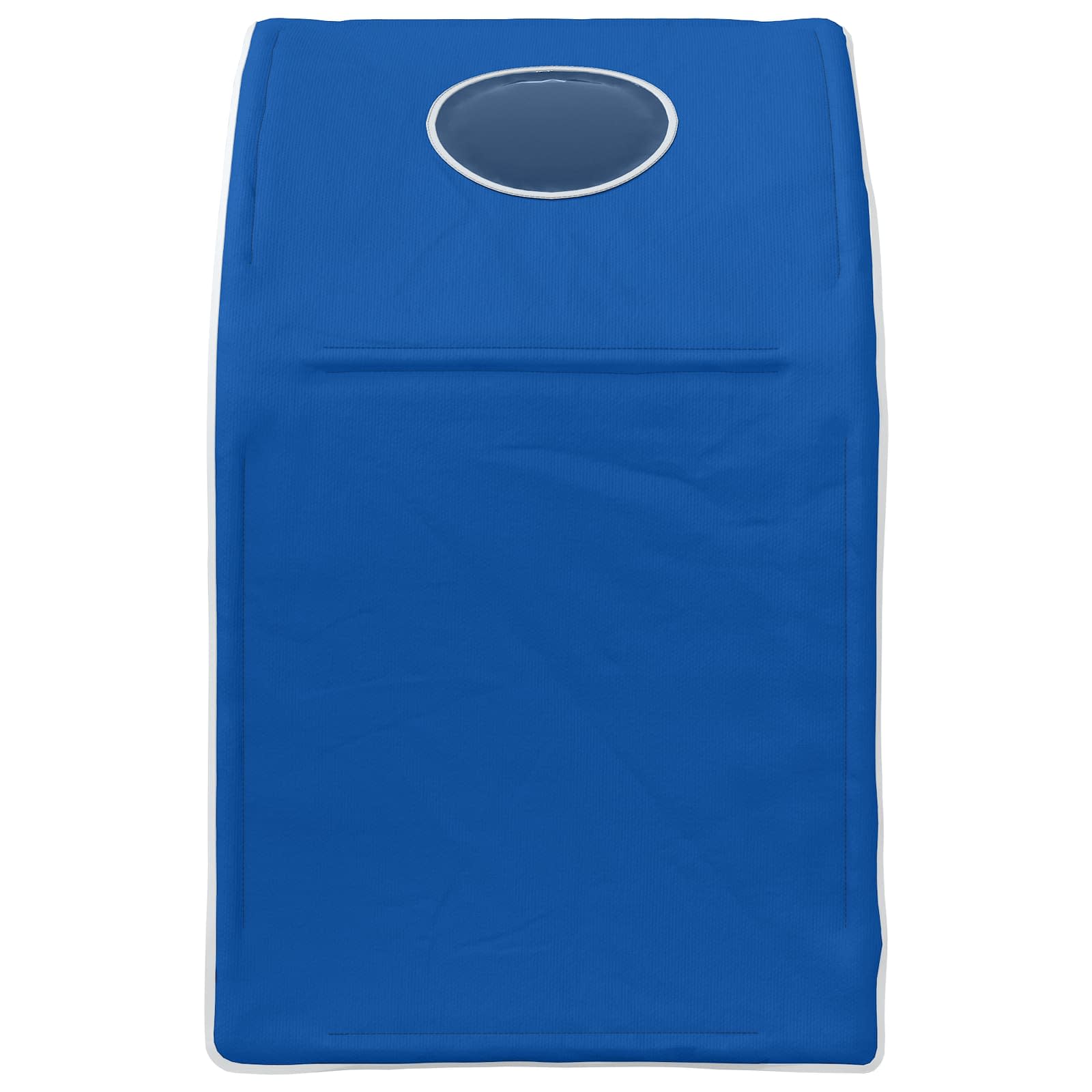 Bedtunnel 2 pcs Blauw 211 x 52,5 x 2 cm Polyester