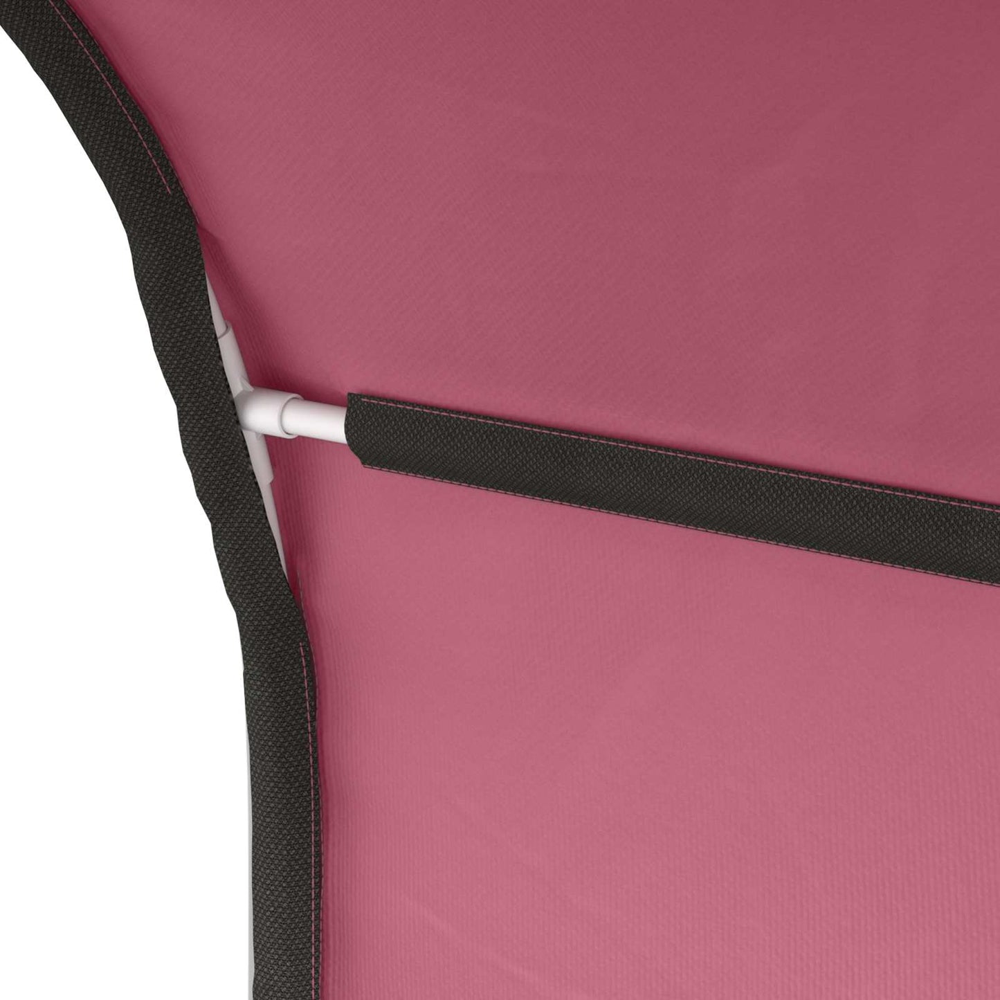 Bedtunnel 2 pcs Roze 211 x 52,5 x 2 cm Polyester