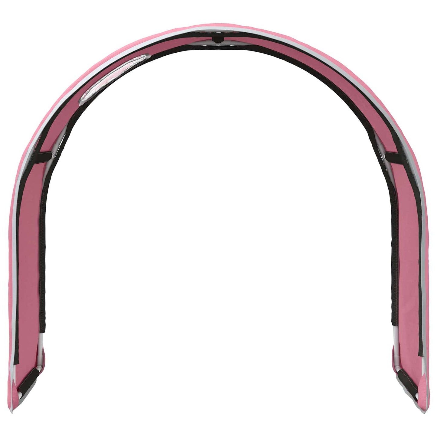 Bedtunnel 2 pcs Roze 211 x 52,5 x 2 cm Polyester