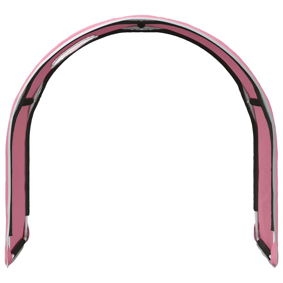 Bedtunnel 2 pcs Roze 211 x 52,5 x 2 cm Polyester