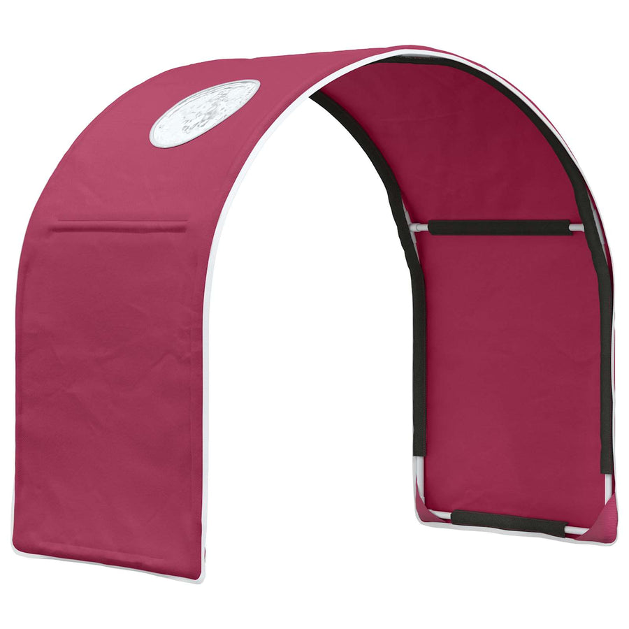 Bedtunnel 2 pcs Rood 211 x 52,5 x 2 cm Polyester