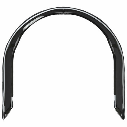 Bedtunnel 2 pcs Zwart 211 x 52,5 x 2 cm Polyester