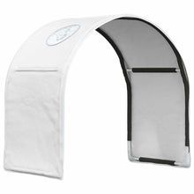 Bedtunnel 2 pcs Wit 211 x 52,5 x 2 cm Polyester