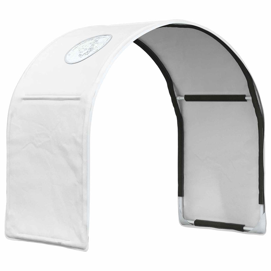 Bedtunnel 2 pcs Wit 211 x 52,5 x 2 cm Polyester