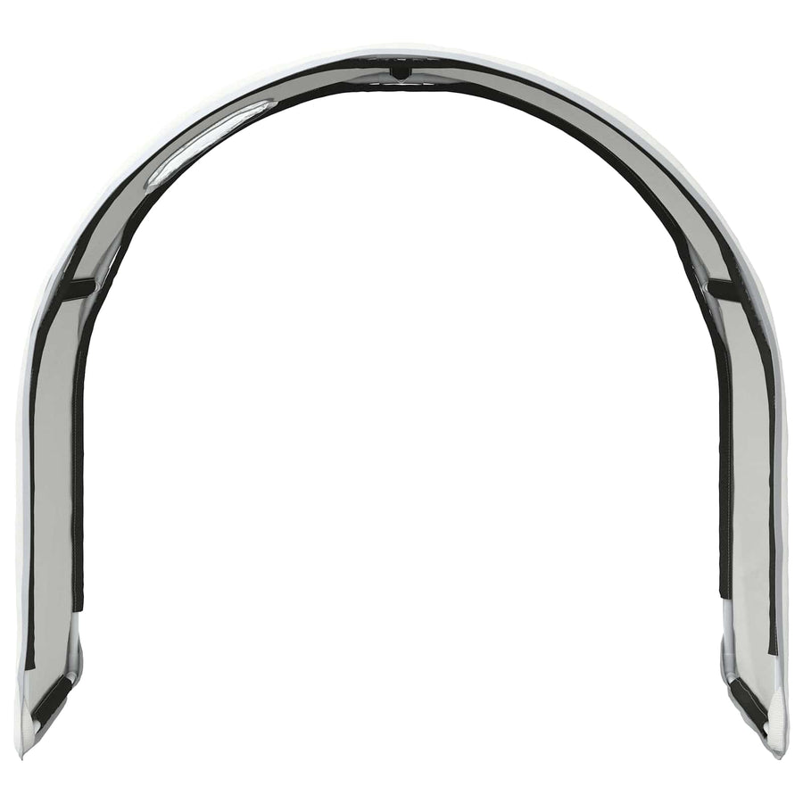 Bedtunnel 2 pcs Wit 211 x 52,5 x 2 cm Polyester