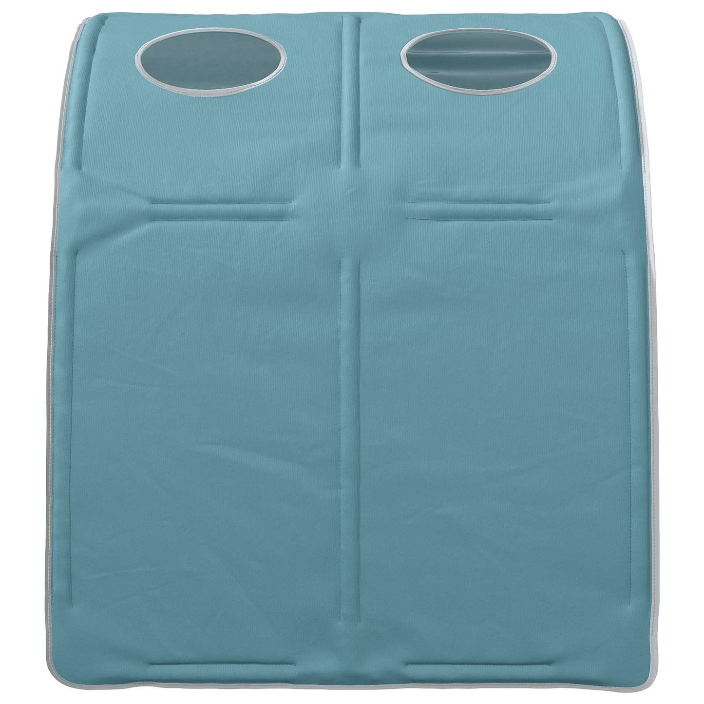 Bedtunnel 2 pcs Lichtblauw 211 x 67.5 x 2 cm Polyester