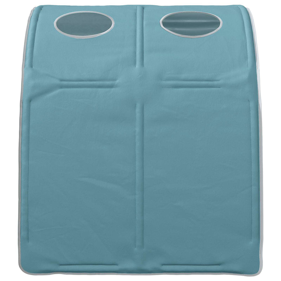 Bedtunnel 2 pcs Lichtblauw 211 x 67.5 x 2 cm Polyester