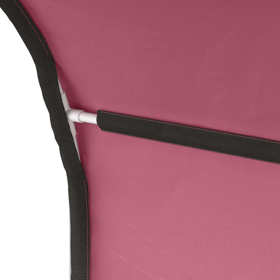 Bedtunnel 2 pcs Roze 211 x 67.5 x 2 cm Polyester