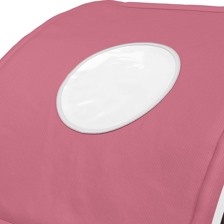 Bedtunnel 2 pcs Roze 211 x 67.5 x 2 cm Polyester
