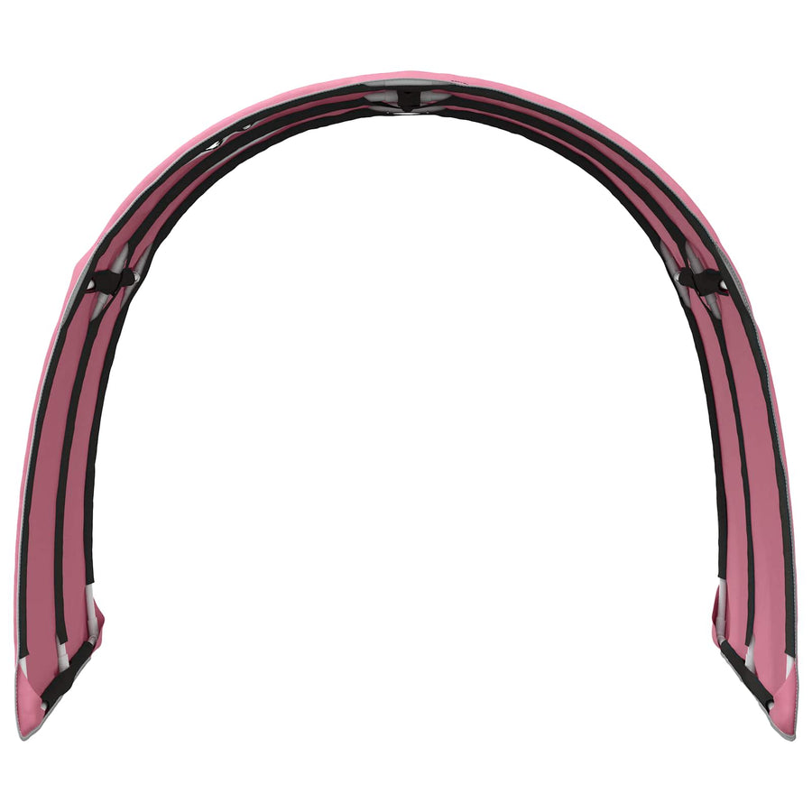 Bedtunnel 2 pcs Roze 211 x 67.5 x 2 cm Polyester