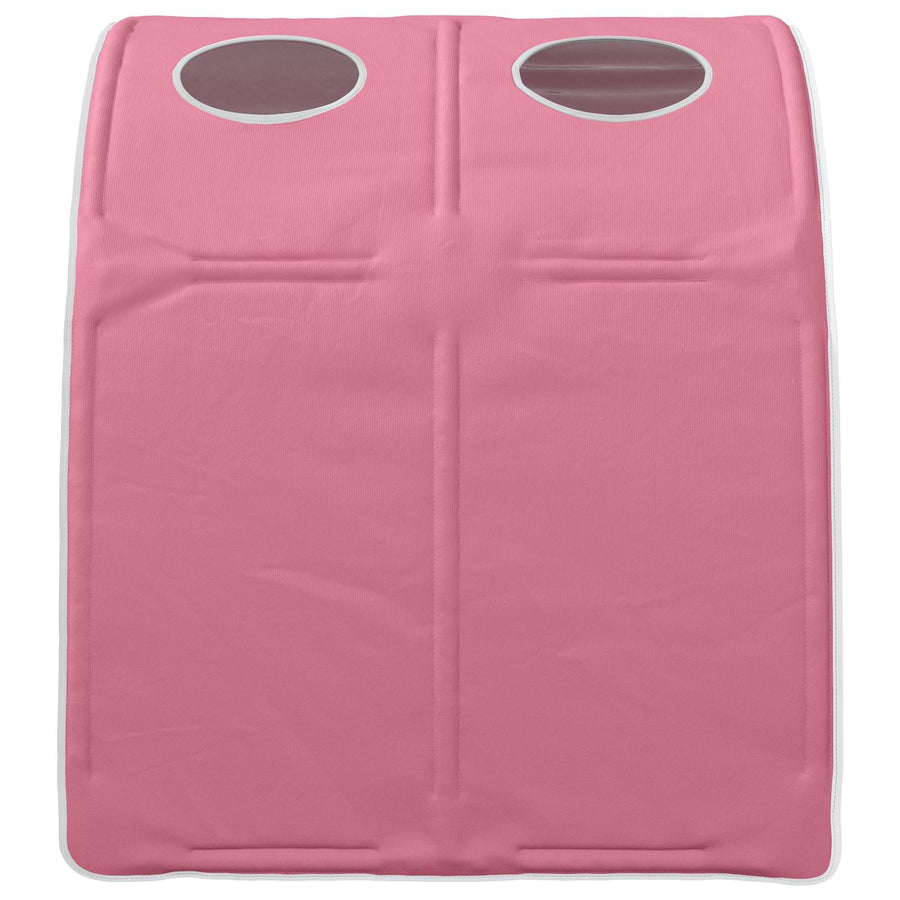 Bedtunnel 2 pcs Roze 211 x 67.5 x 2 cm Polyester