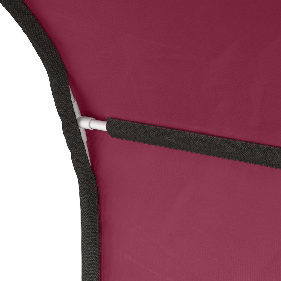 Bedtunnel 2 pcs Rood 211 x 67.5 x 2 cm Polyester
