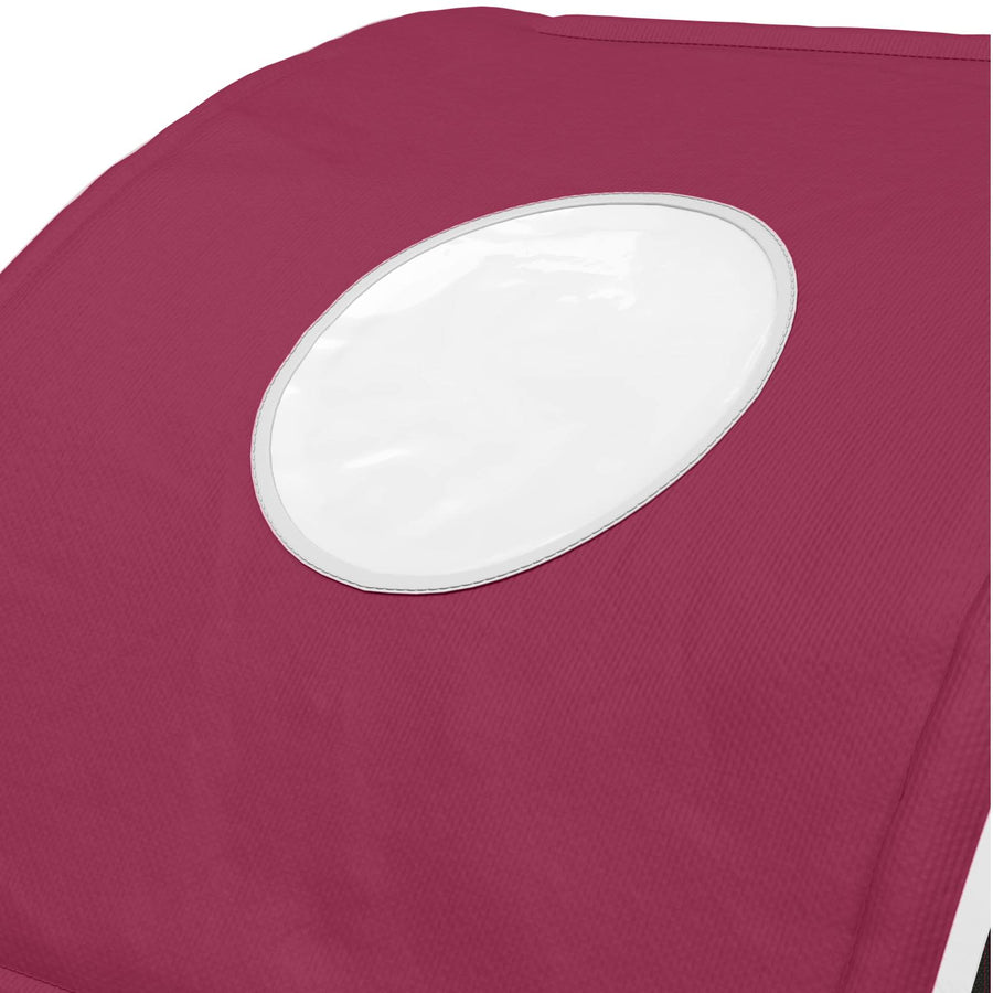 Bedtunnel 2 pcs Rood 211 x 67.5 x 2 cm Polyester