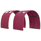 Tunnel Bed 2 pcs Red 211 x 67.5 x 2 cm Polyester