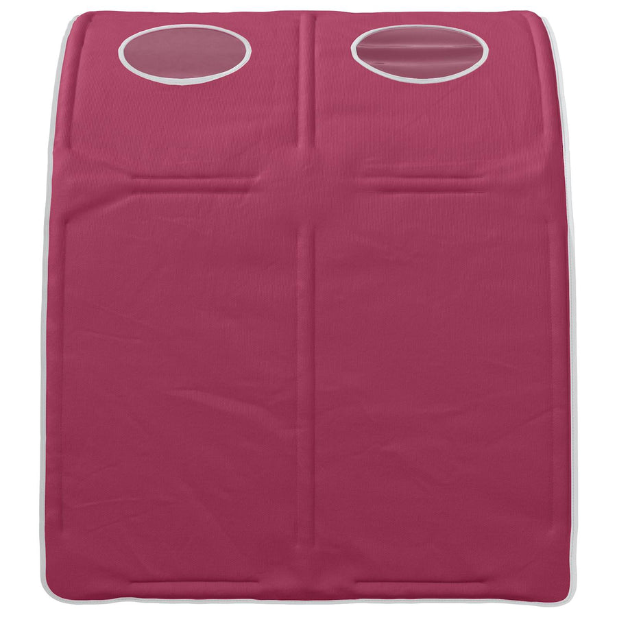 Bedtunnel 2 pcs Rood 211 x 67.5 x 2 cm Polyester