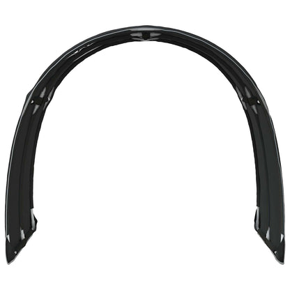 Bedtunnel 2 pcs Zwart 211 x 67.5 x 2 cm Polyester
